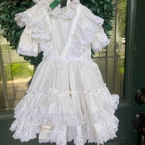 Betty Owen Vintage Pageant Ruffle Dress